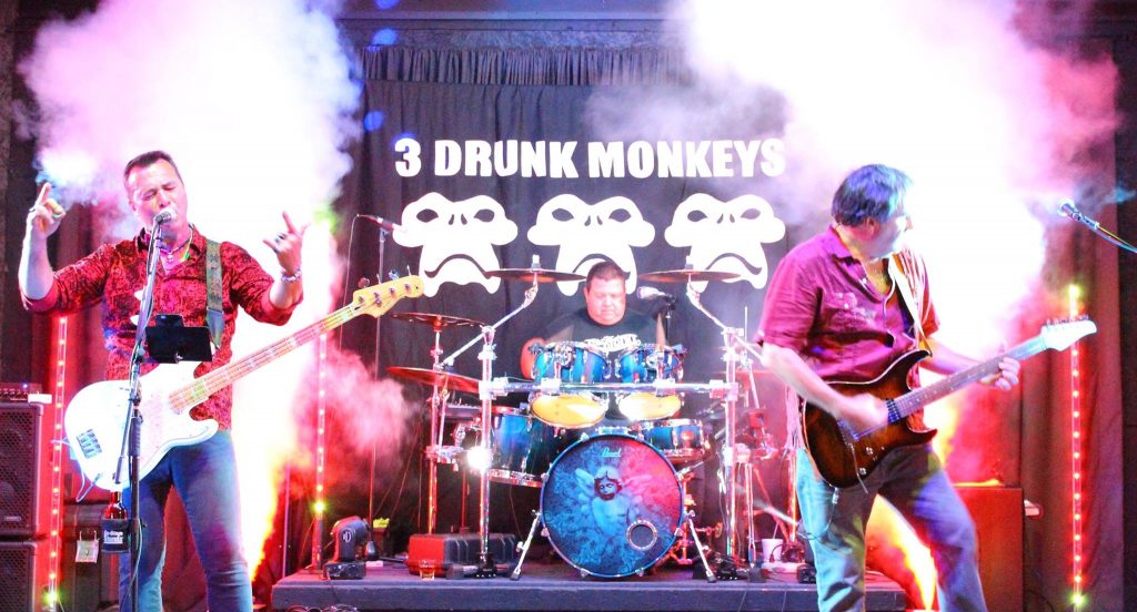 representation of 3 Drunk Monkeys at Chill Bar & Grill