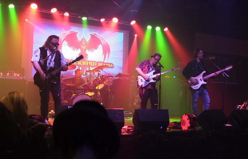 Blackbird mafia on stage