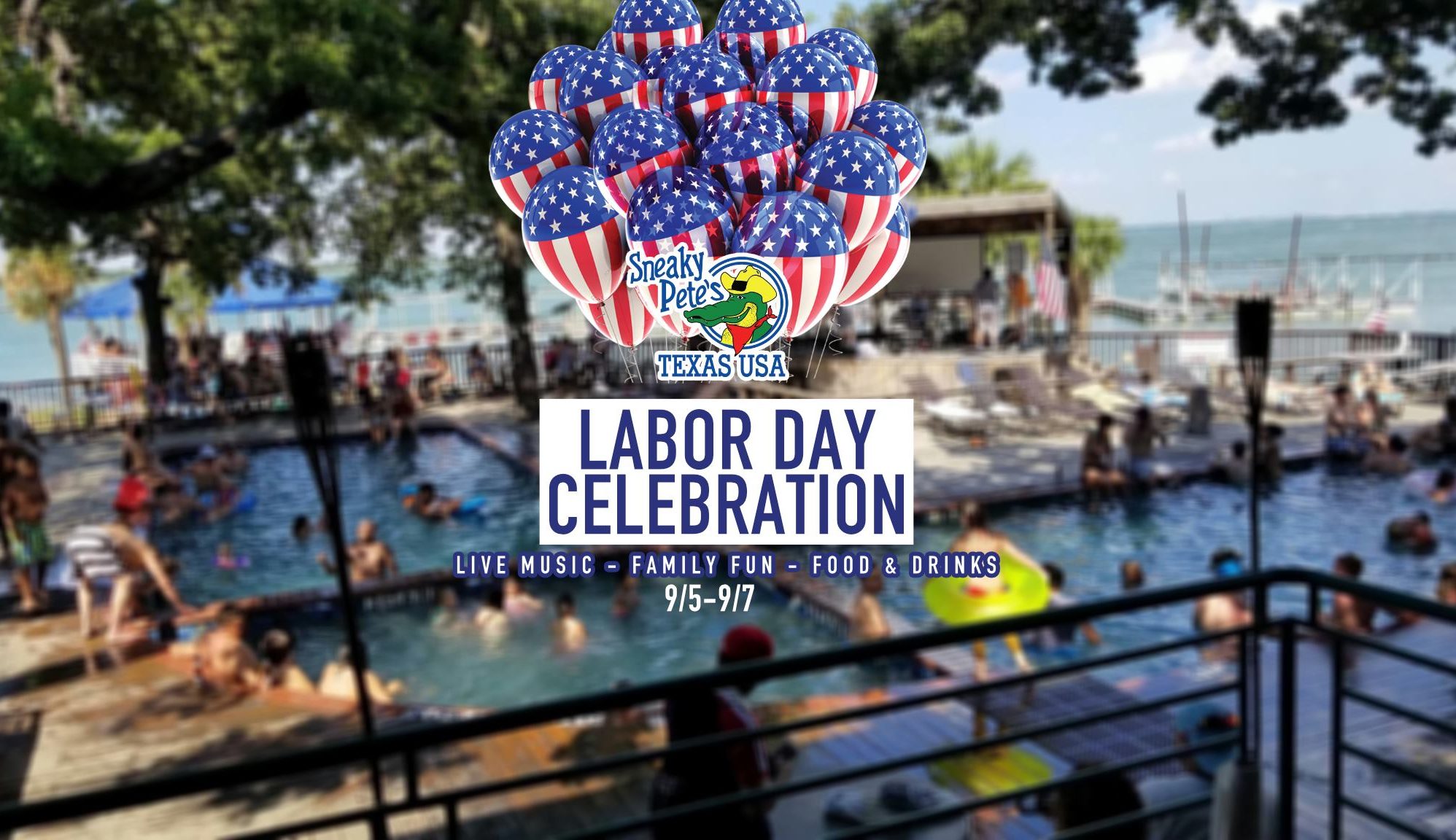 Sneaky Petes Labor Day Celebration logo