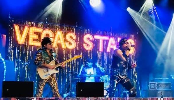 Vegas Stars performing on stage
