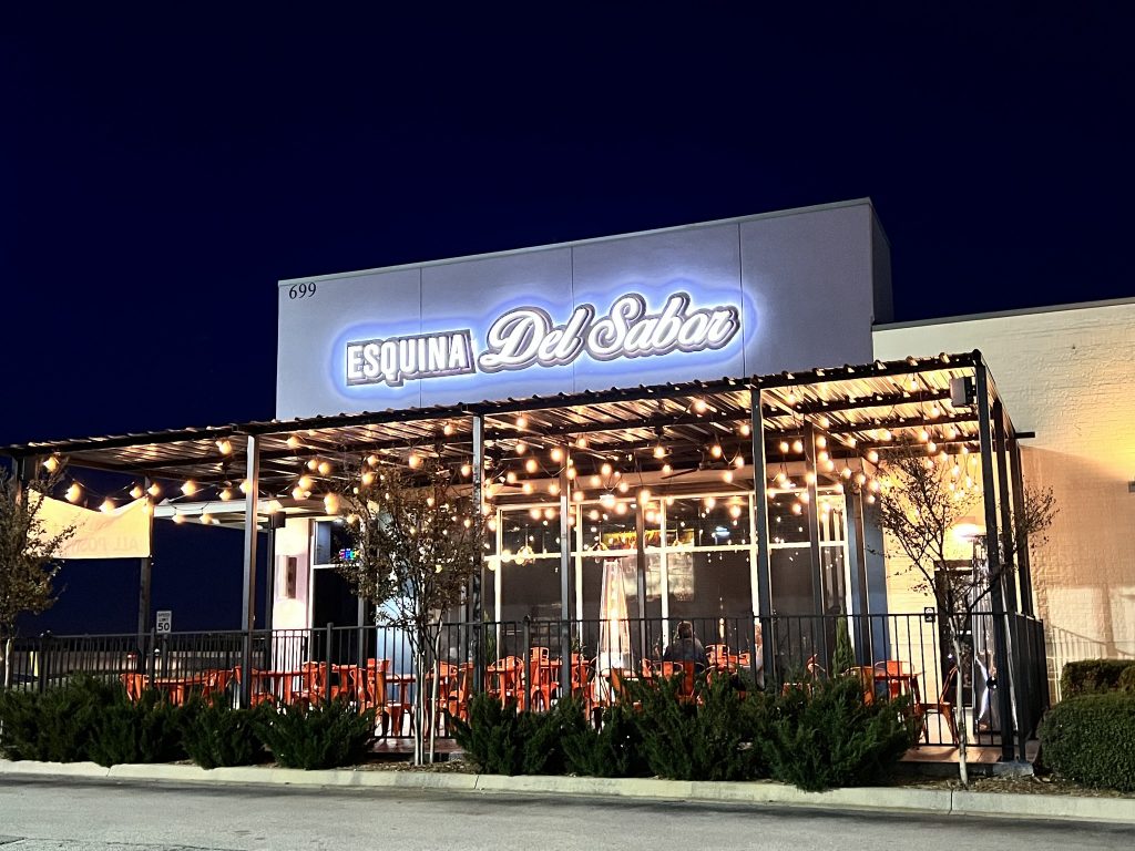 representation of Latino Night at Esquina Del Sabor