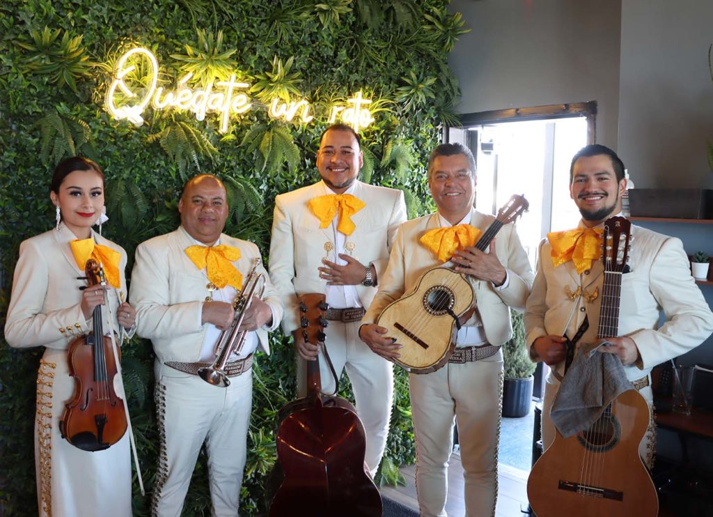 representation of Live Mariachi at Esquina Del Sabor
