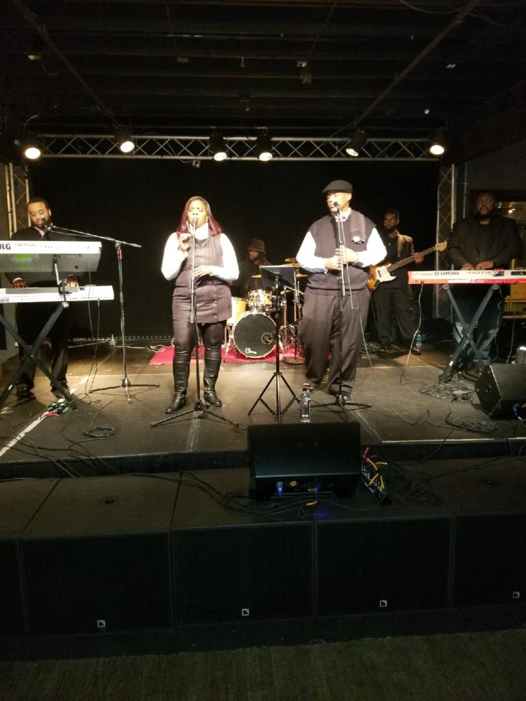 representation of Soulful Soundz Party Band at 4Thirteen Kitchen Sports & Lounge