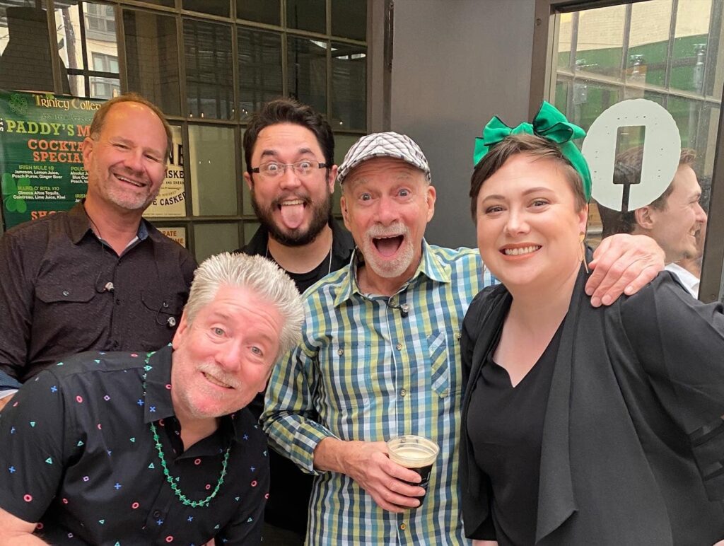 representation of St. Paddy’s Texas Style: 5 Second Rule at Wayne Ferguson Plaza
