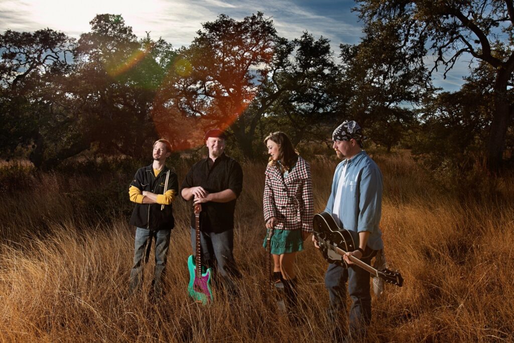 representation of St. Paddy’s Texas Style: Meagan Tubb and Shady People at Wayne Ferguson Plaza